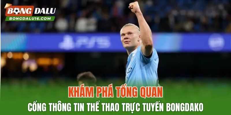 Khám phá tổng quan cổng thông tin thể thao trực tuyến Bongdako