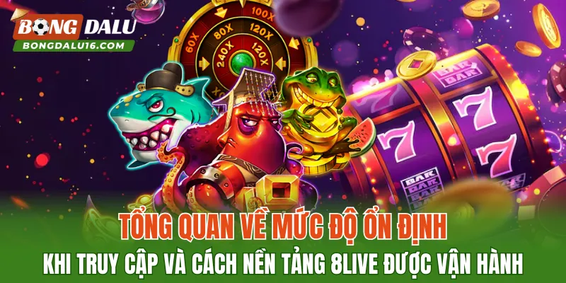 Tổng quan về mức độ ổn định khi truy cập và cách nền tảng 8LIVE được vận hành